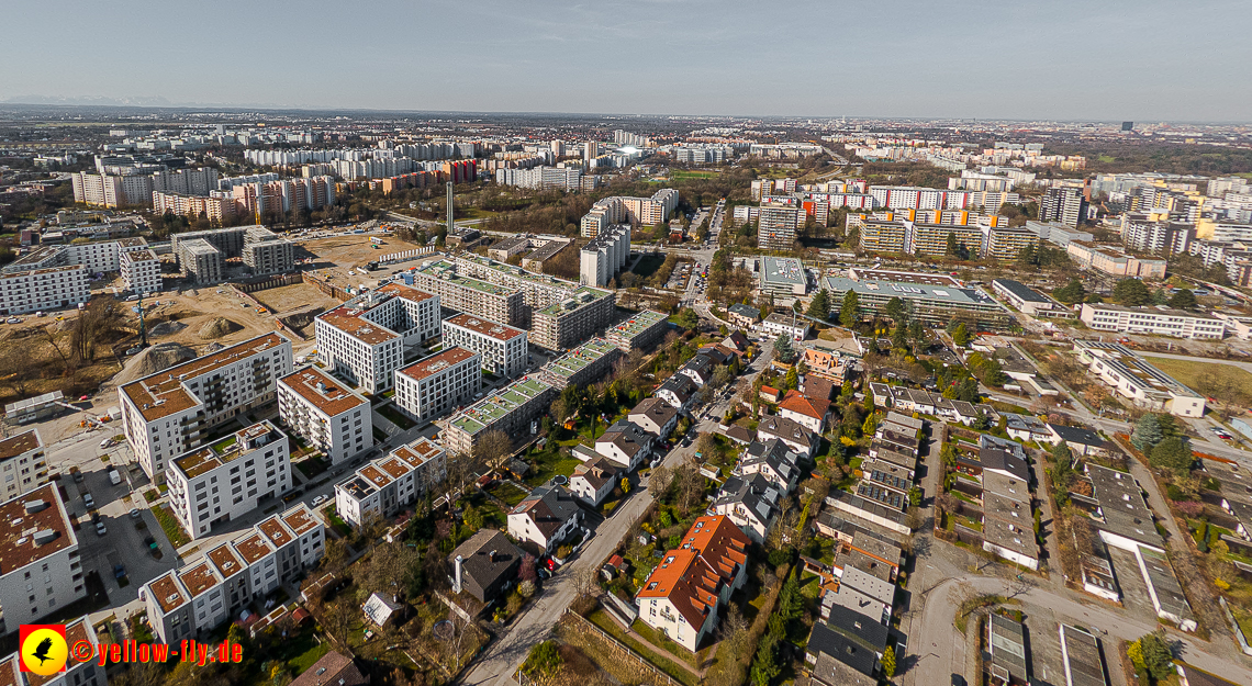 22.03.2023 - Baustele und Wohnanlage Alexisquartier